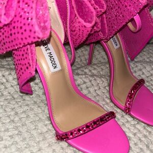 Steve Madden Hot Pink Stiletto Heels